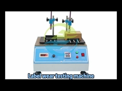 Etykieta sprzętu testowego IEC Oznaczenie sprzętu do testowania ścierania, obsługa ręczna