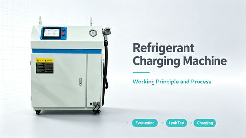 Najświeższe informacje o firmie What Is a Refrigerant Charging Machine? Working Principle and Core Process Explained