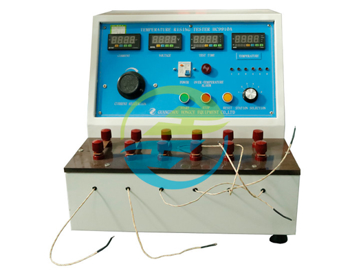 Dobra cena IEC60884-1 Tester z wtyczką i gniazdkiem Tester wzrostu temperatury wysokiej precyzji 6 stanowisk roboczych w Internecie