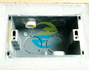 IEC 60669 Sprzęt do badania Dzewne badanie podnoszenia temperatury Skryte pudełko do montażu z płynem