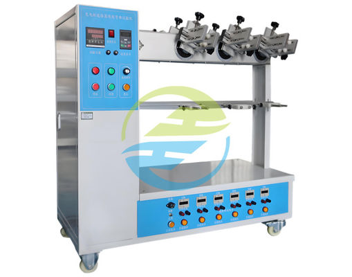 Dobra cena EV Charging Connector Cable Tester with 0-60 Times/Min Swing Speed 0-180 Swing Angle and 6 Stations for Tensile Strength and Flex Durability Testing w Internecie