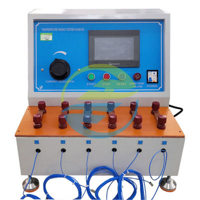 Dobra cena 6-stacjonarny tester wzrostu temperatury spełnia wymagania normy IEC 60898-1 napięcie testowe < 12V w Internecie