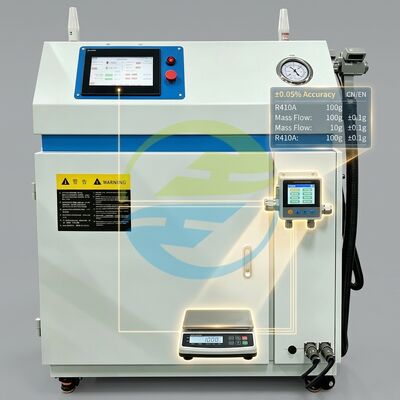 Jakość Refrigerant Filling Equipment Supporting Multi-Refrigerant Precision and MES Traceability fabryka