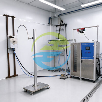 Jakość IEC 60529 IPX1-IPX8 Zintegrowany system badań wodoodporności 1000L ze stali nierdzewnej fabryka